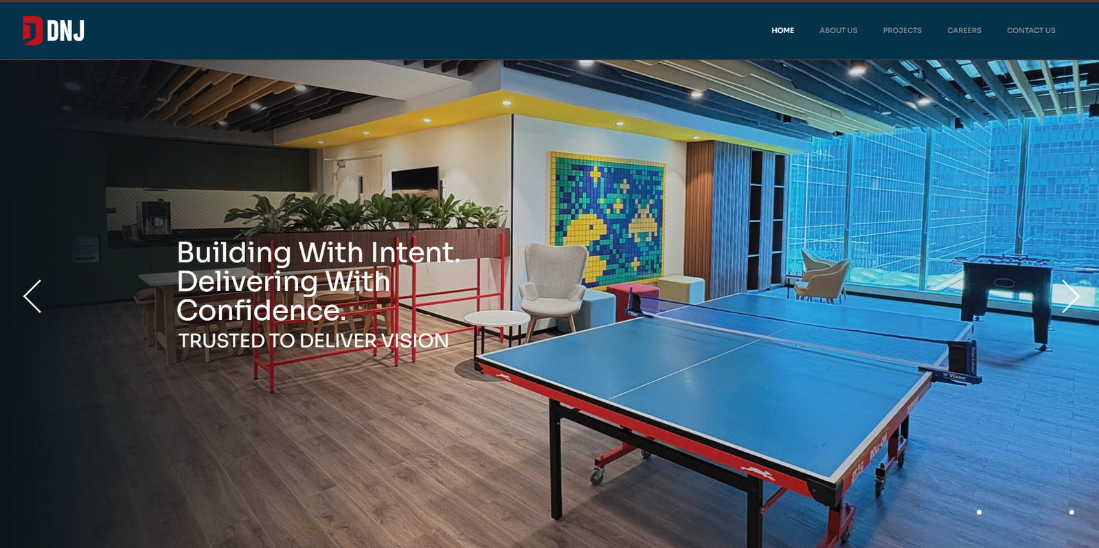Modern business workspace